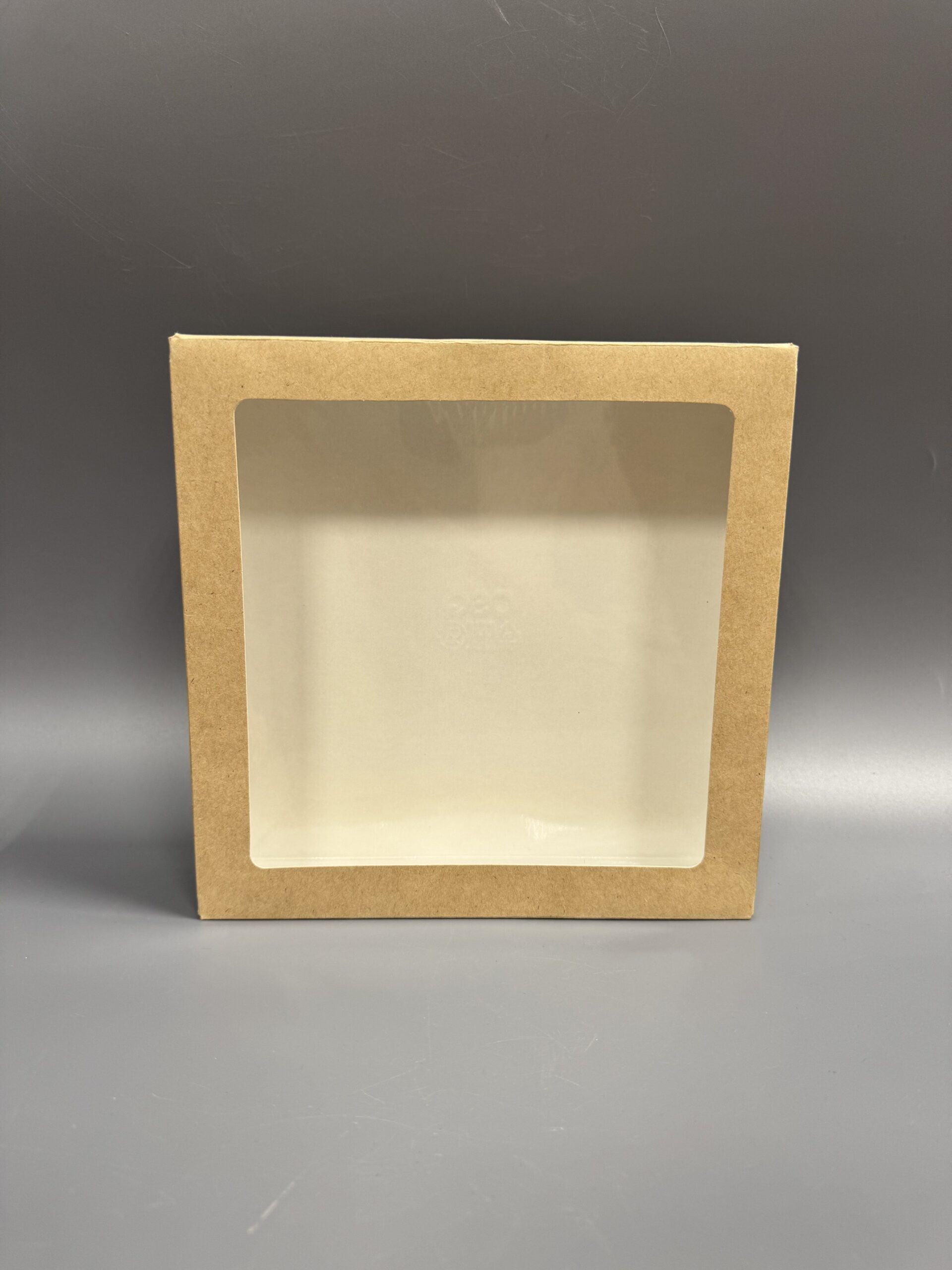 Коробка Крафт с окном 200х200х40 (эко табокс) уп/25шт — изображение 2