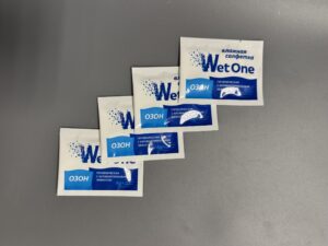 Салфетка влажная "Wet One" 1шт Лимон в 4*250шт/кор 1000шт/кор