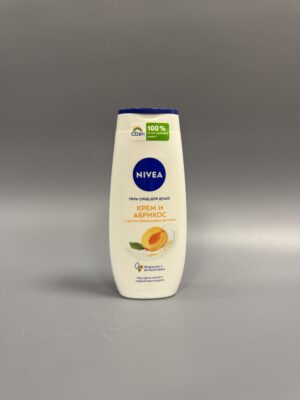 Гель для душа NIVEA крем и абрикос 250 мл